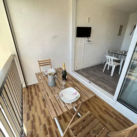 Studio Naturiste Cap D'agde Avec Terrasse Et Parking Prive, Proche Plage - Fr-1-249a-34 阿格德